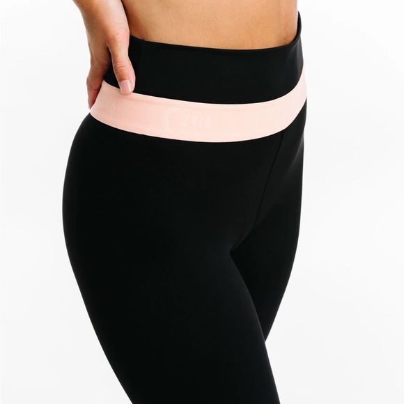 Zyia Active Black Leggings SZ 6-8 (these are for taller people, 28” length) - Picture 5 of 9